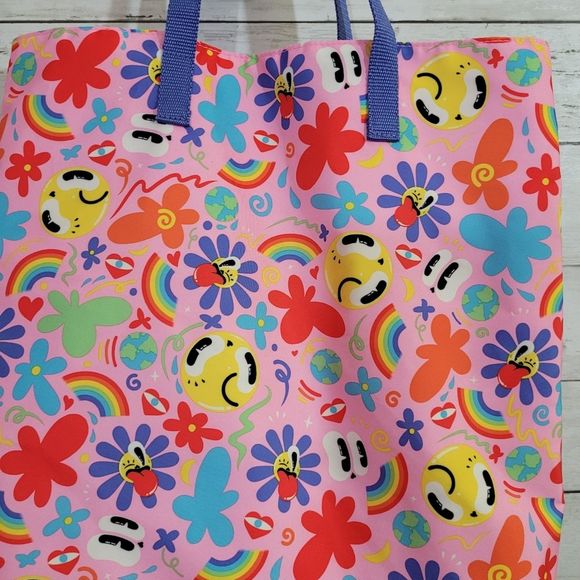 Estee Lauder Hattie Stewart Tote Bag Fun Print Beach Bag - Picture 6 of 11